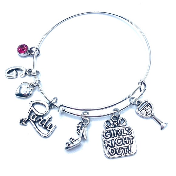 Girls Night Out Bracelet May Be Personalized - Picture 5 of 6